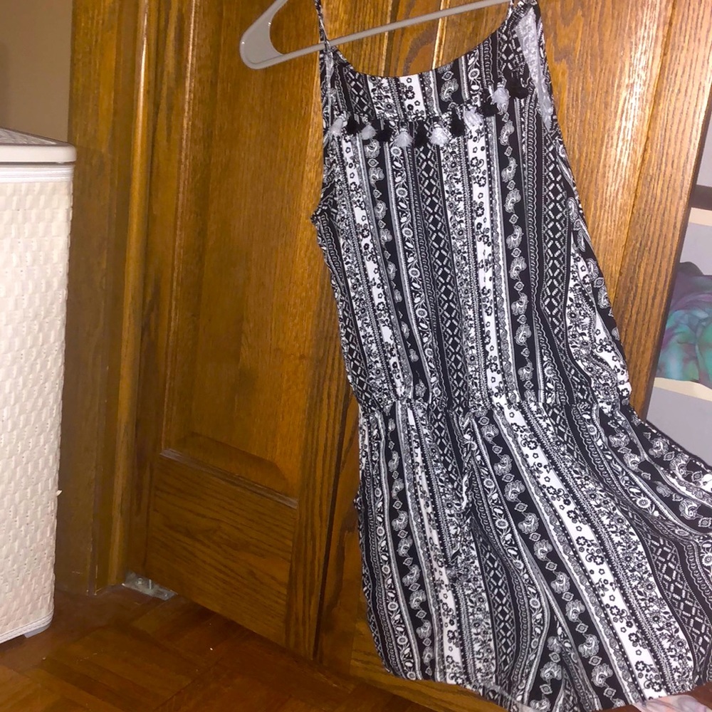 Romper, black and white and Beautiful design